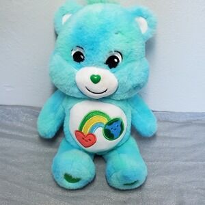 Care‎ Bears Aqua Love the Earth Bear Rainbow Plush Toy 2021